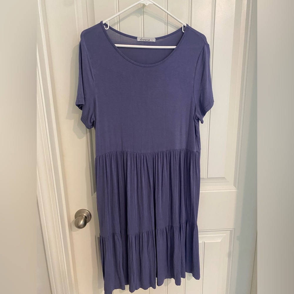 Women’s purple dress